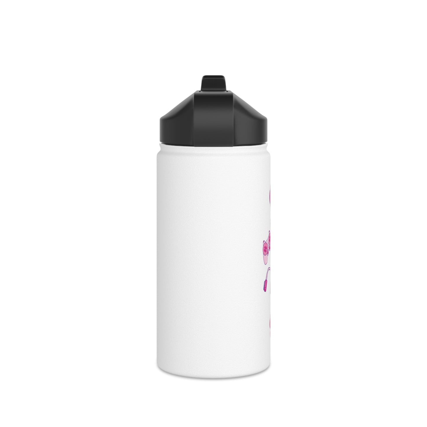 Geek Girl - Stainless Steel Water Bottle, Standard Lid