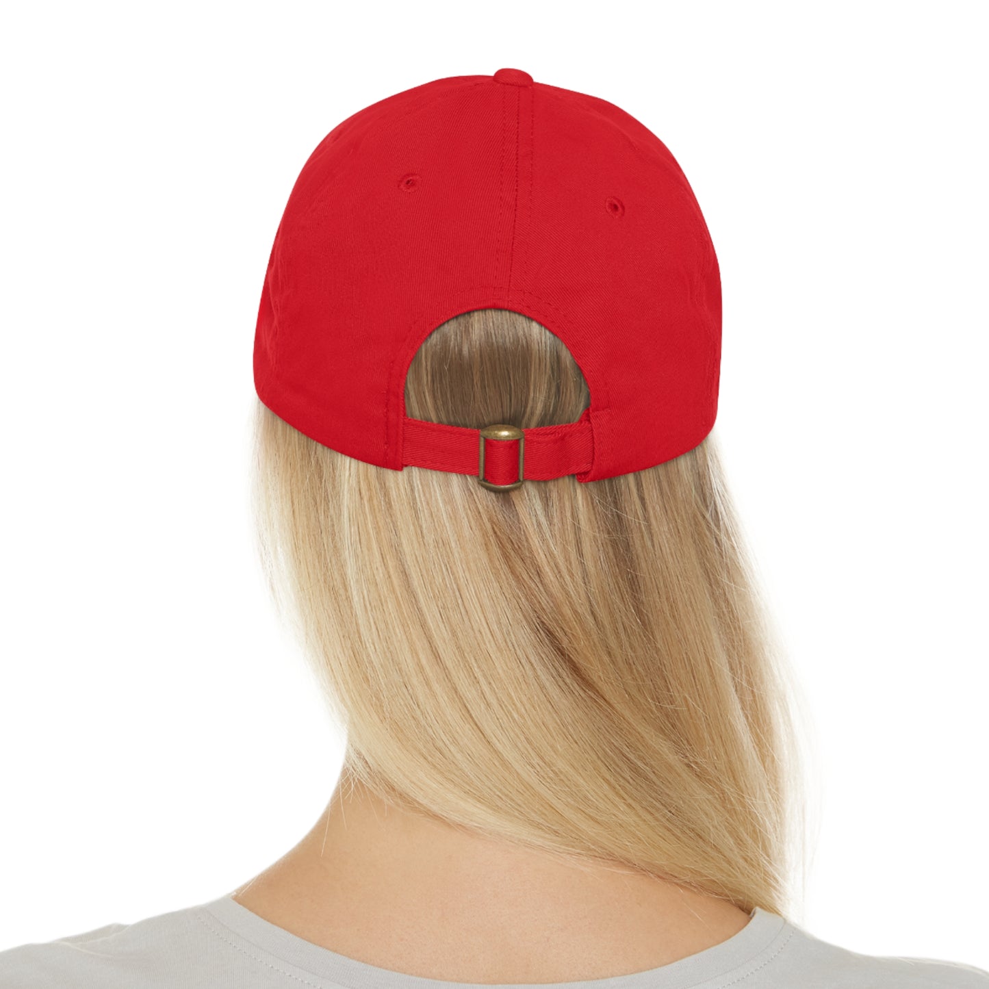 Jurassicat Park - Dad Hat with Leather Patch (Round)