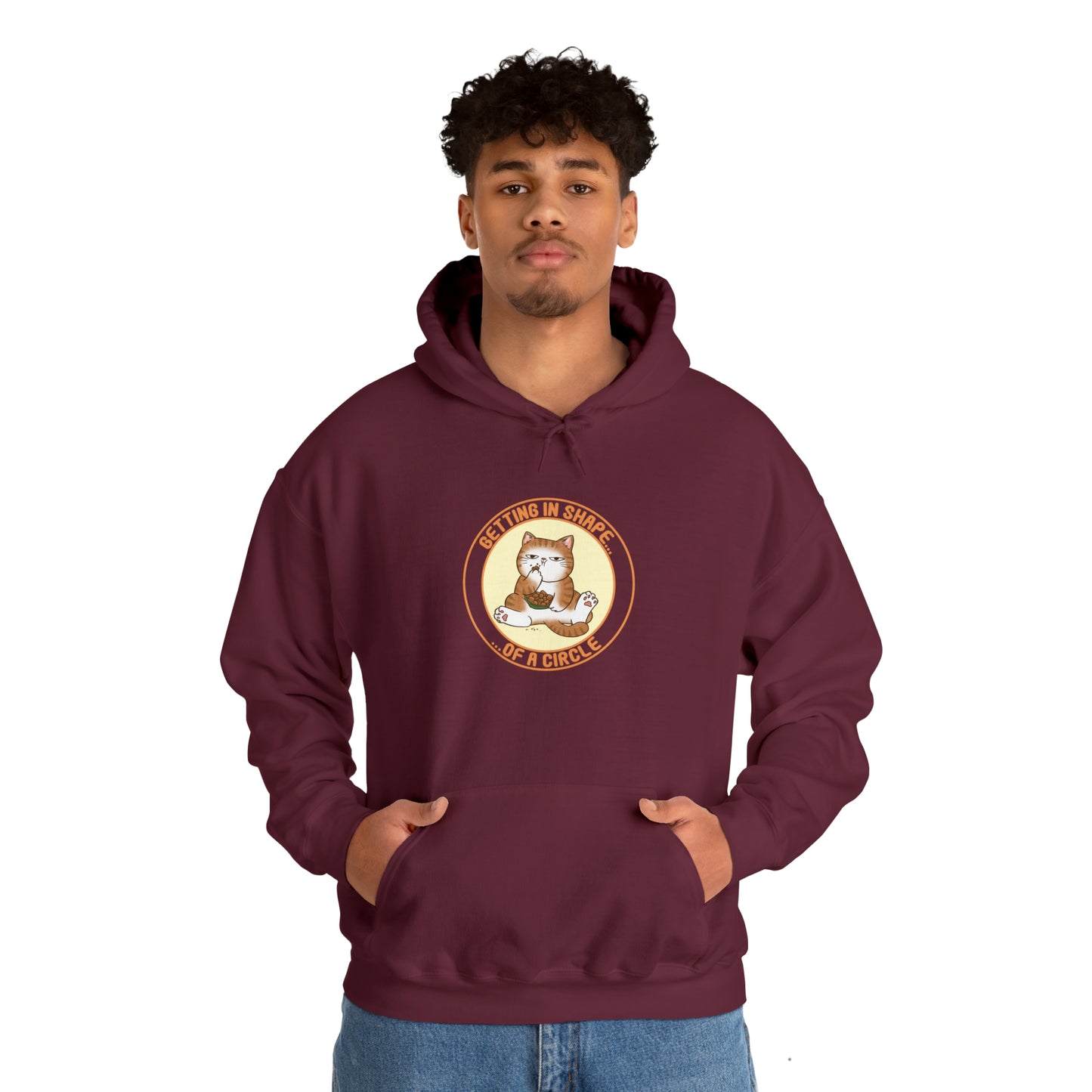 Getting in Shape - Unisex Heavy Blend™ Hooded Sweatshirt