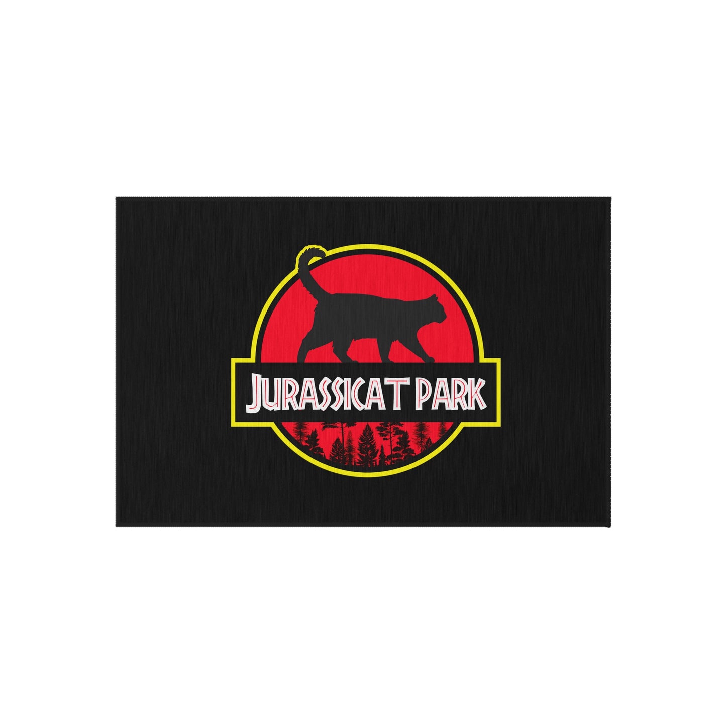 Jurassicat Park - Outdoor Rug