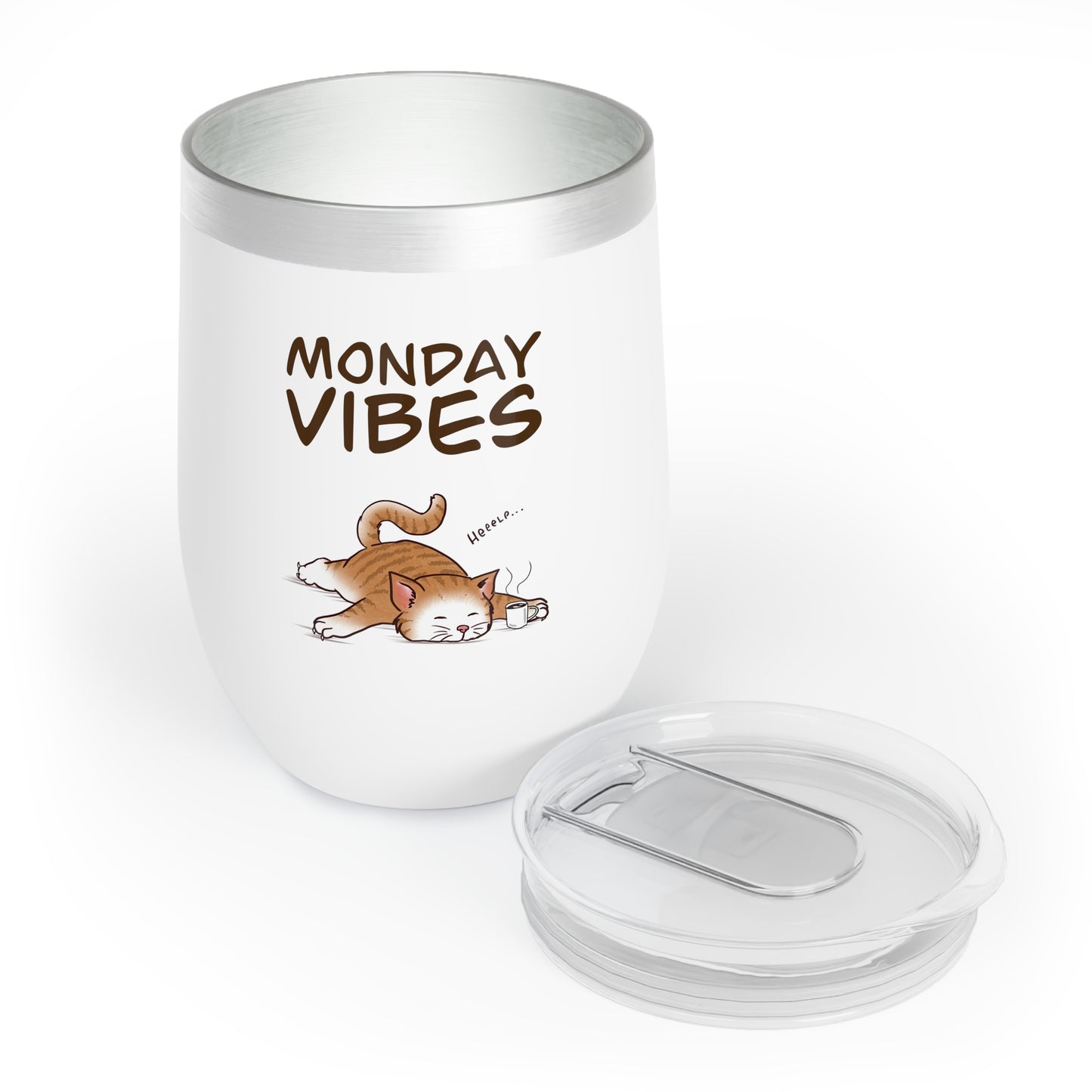 Monday Vibes - Chill Wine Tumbler