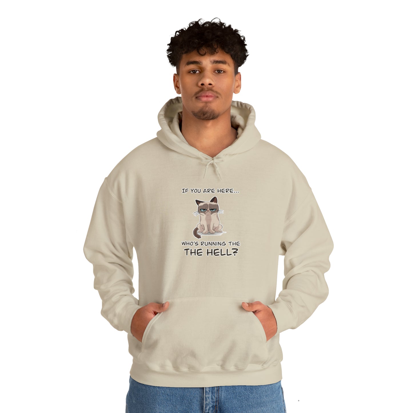 Hell Cat - Unisex Heavy Blend™ Hooded Sweatshirt