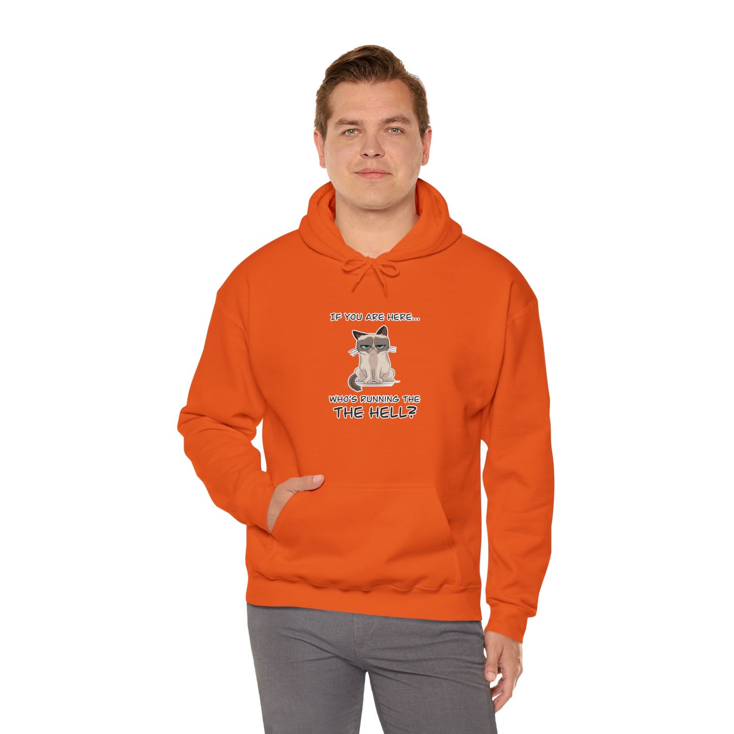 Hell Cat - Unisex Heavy Blend™ Hooded Sweatshirt