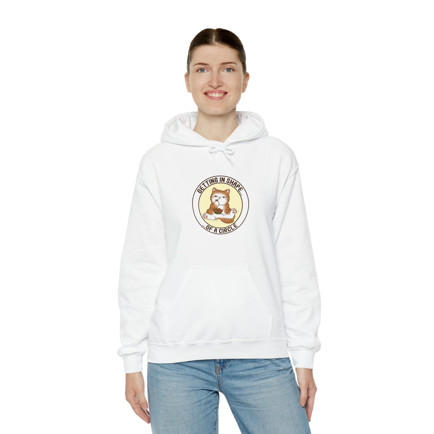 Getting in Shape - Unisex Heavy Blend™ Hooded Sweatshirt