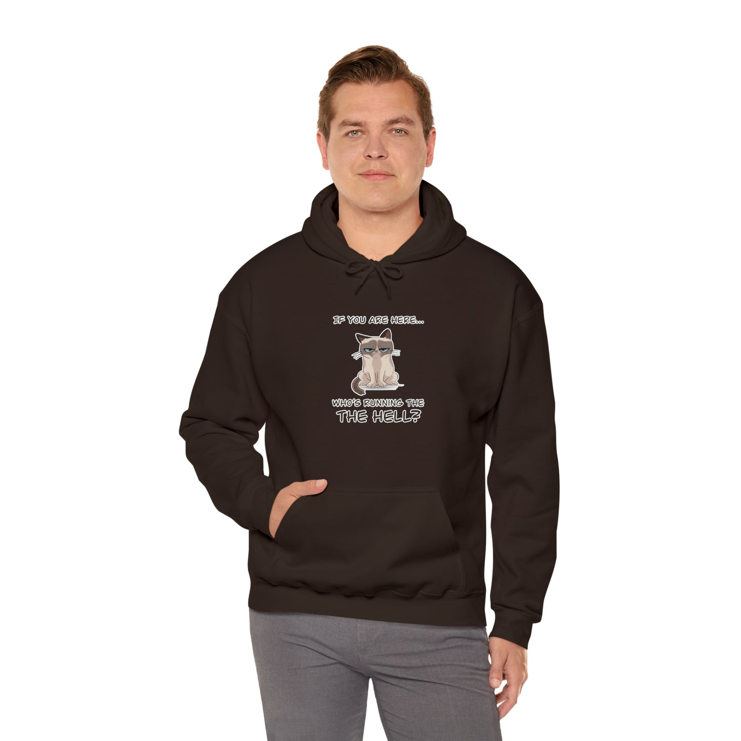 Hell Cat - Unisex Heavy Blend™ Hooded Sweatshirt