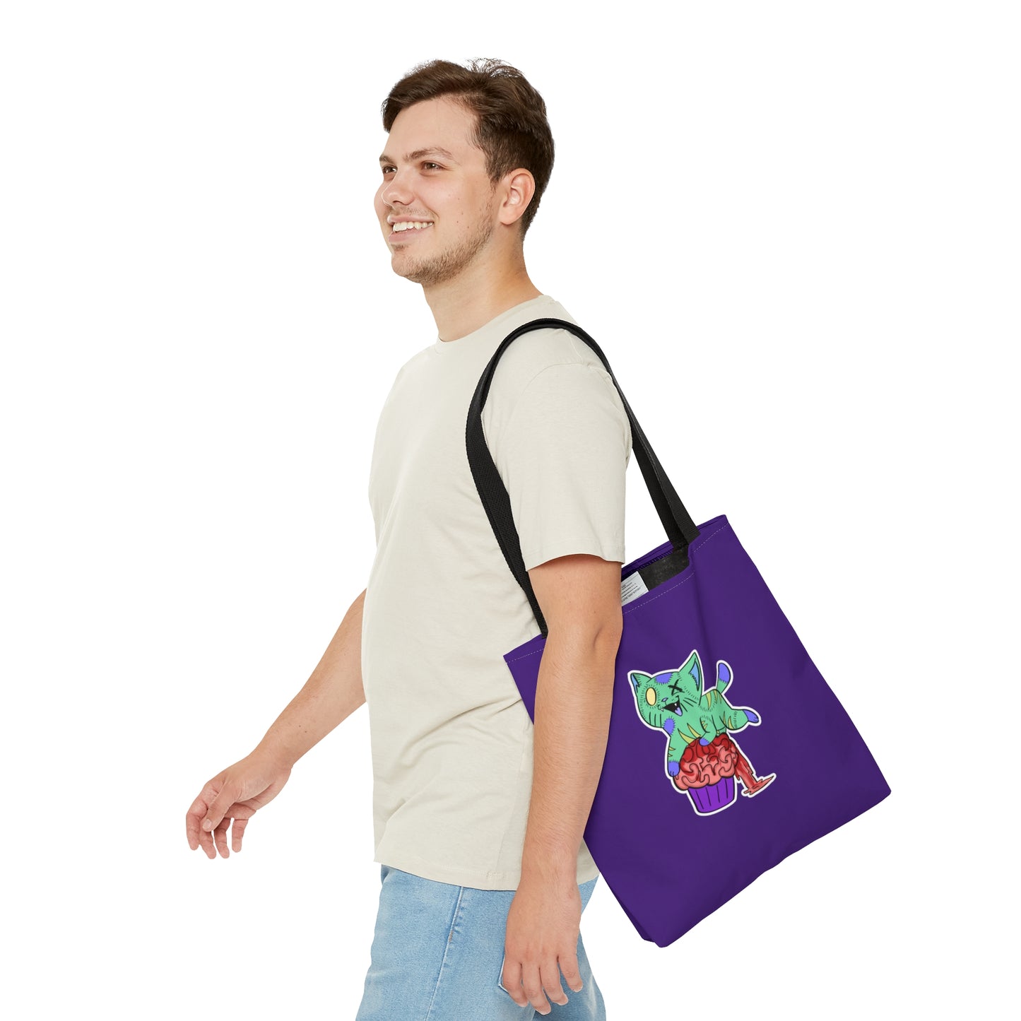 Zombie Cat - Tote Bag (AOP)