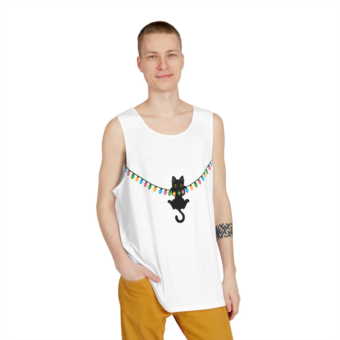 Meow Christmas - Men's Tank (AOP)