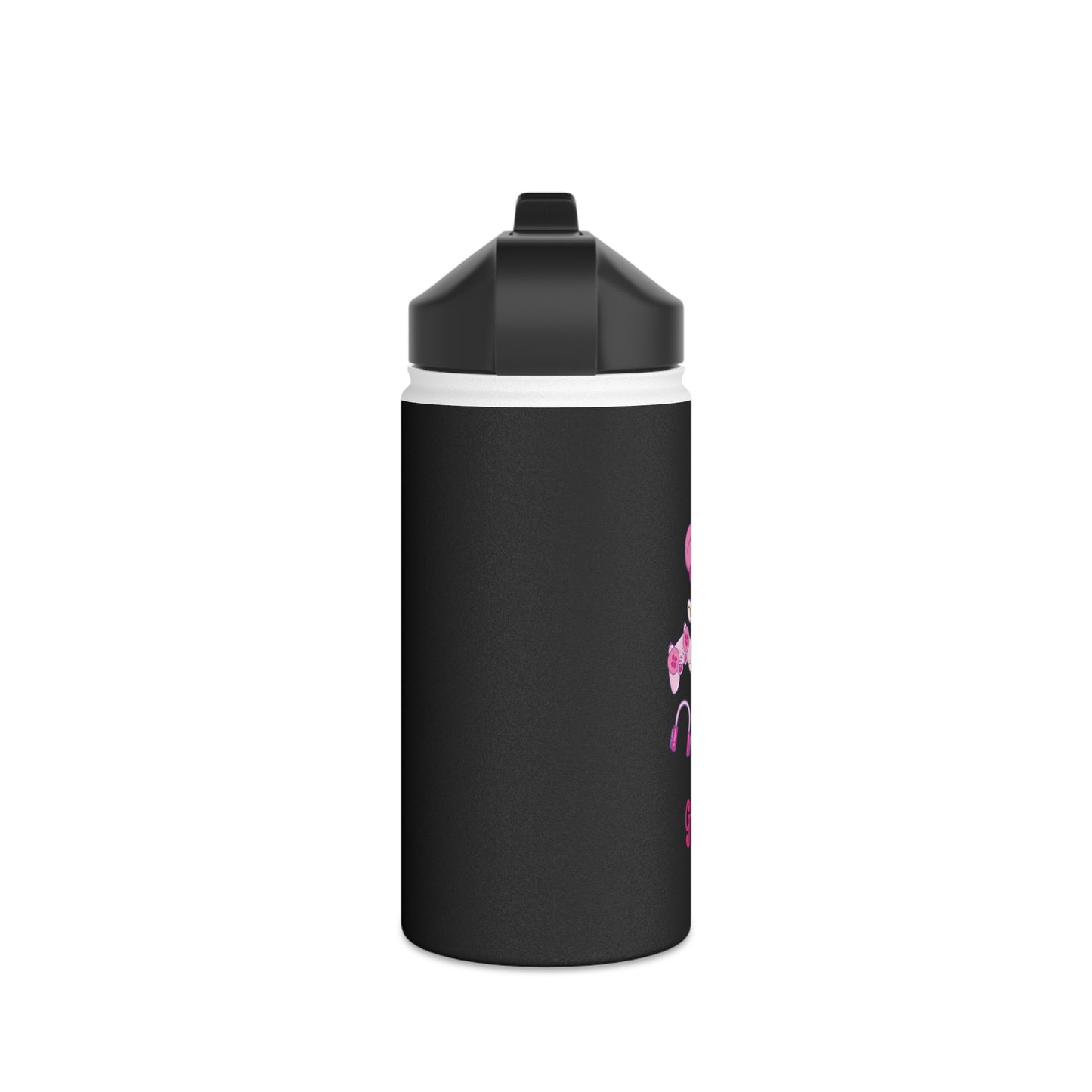 Geek Girl - Stainless Steel Water Bottle, Standard Lid