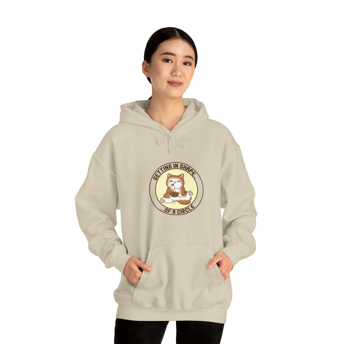 Getting in Shape - Unisex Heavy Blend™ Hooded Sweatshirt