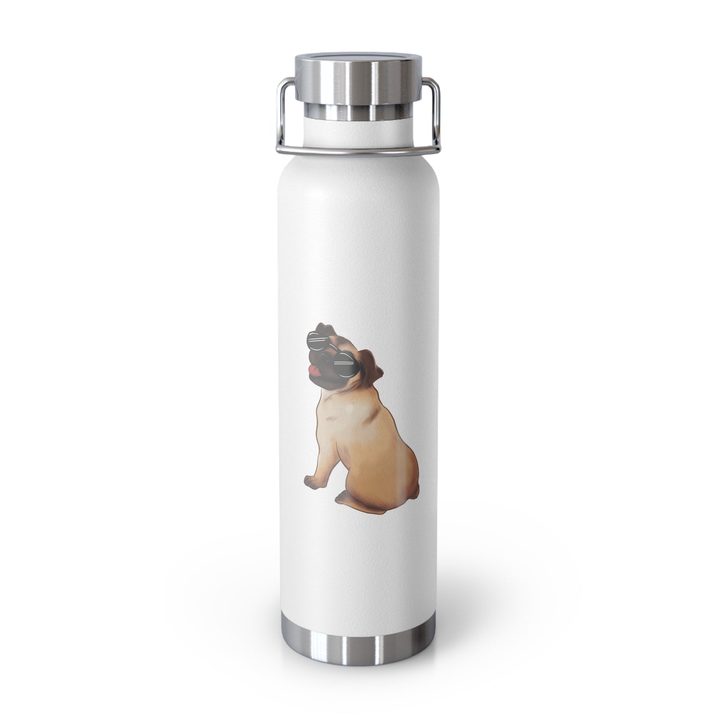 Pug - Copper Vacuum Insulated Bottle, 22oz