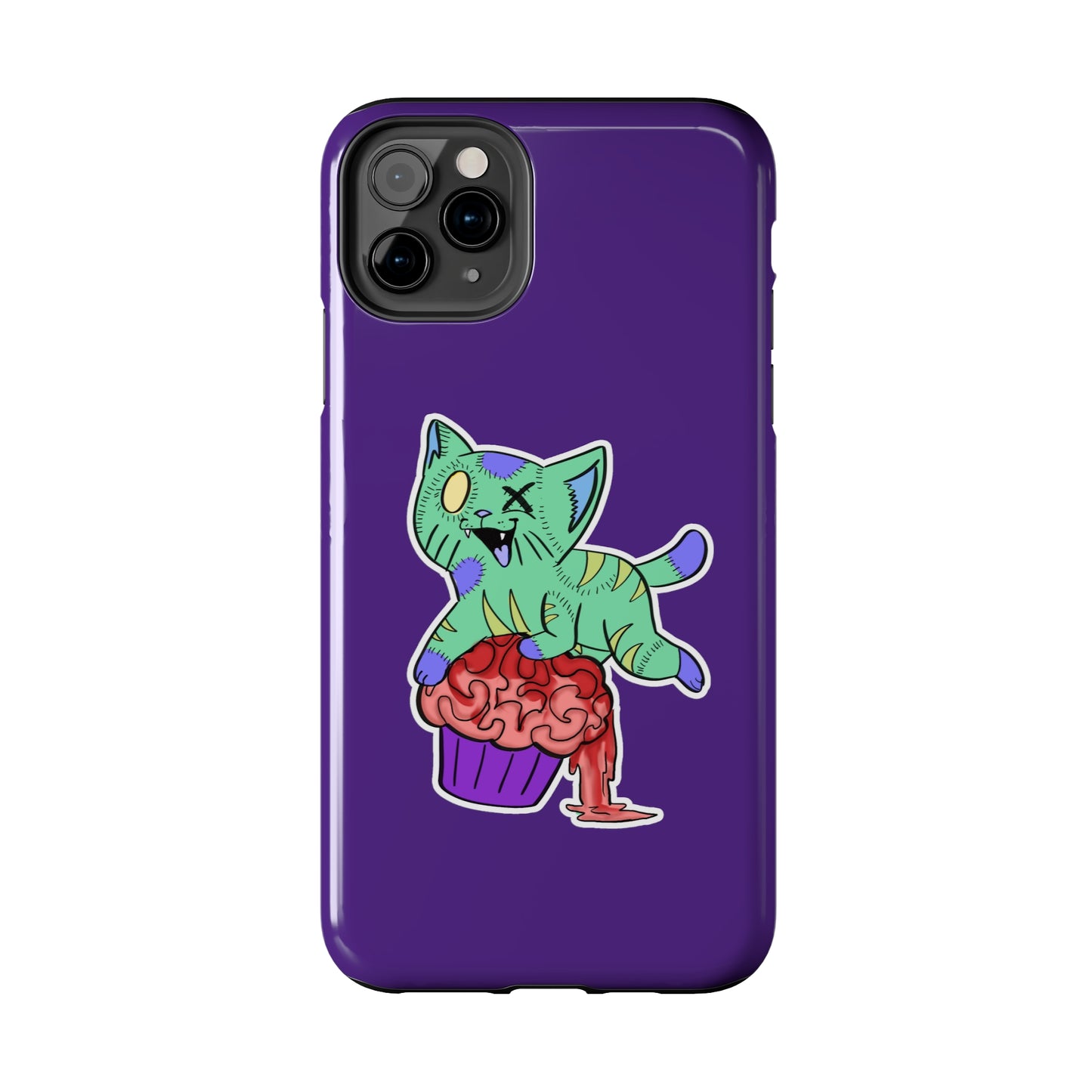 Zombie Cat - Tough Phone Cases