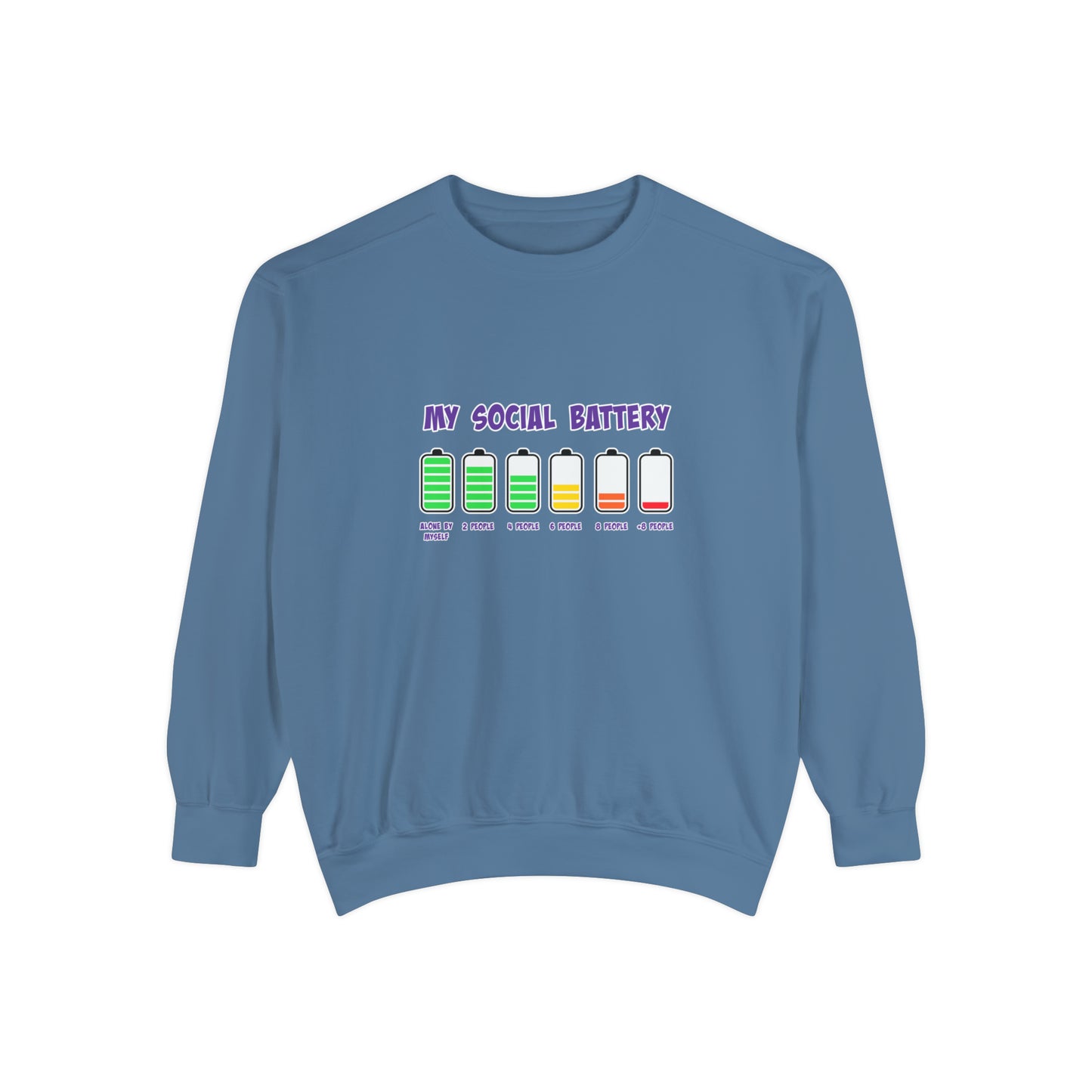 Unisex Garment-Dyed Sweatshirt