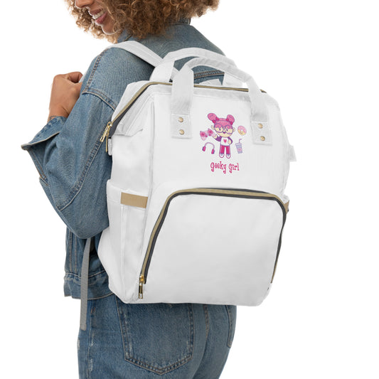 Geek Girl - Multifunctional Diaper Backpack