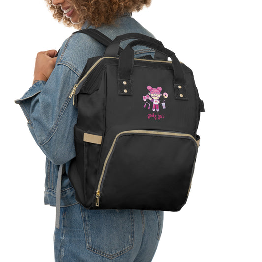 Geek Girl - Multifunctional Diaper Backpack