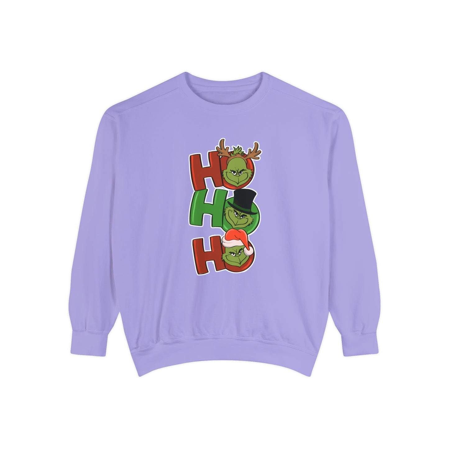 Grinch - Unisex Garment-Dyed Sweatshirt