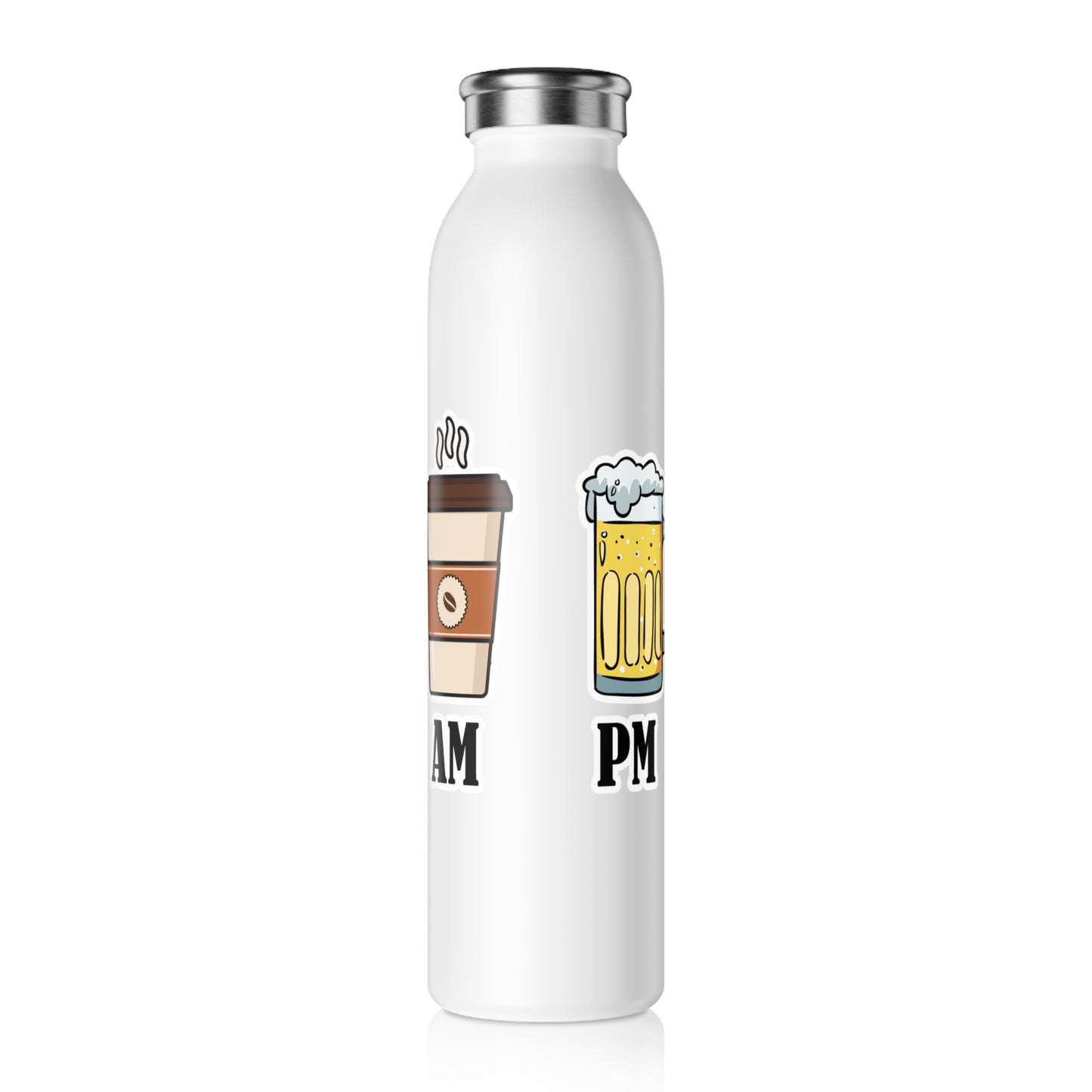 AM/PM - Slim Water Bottle