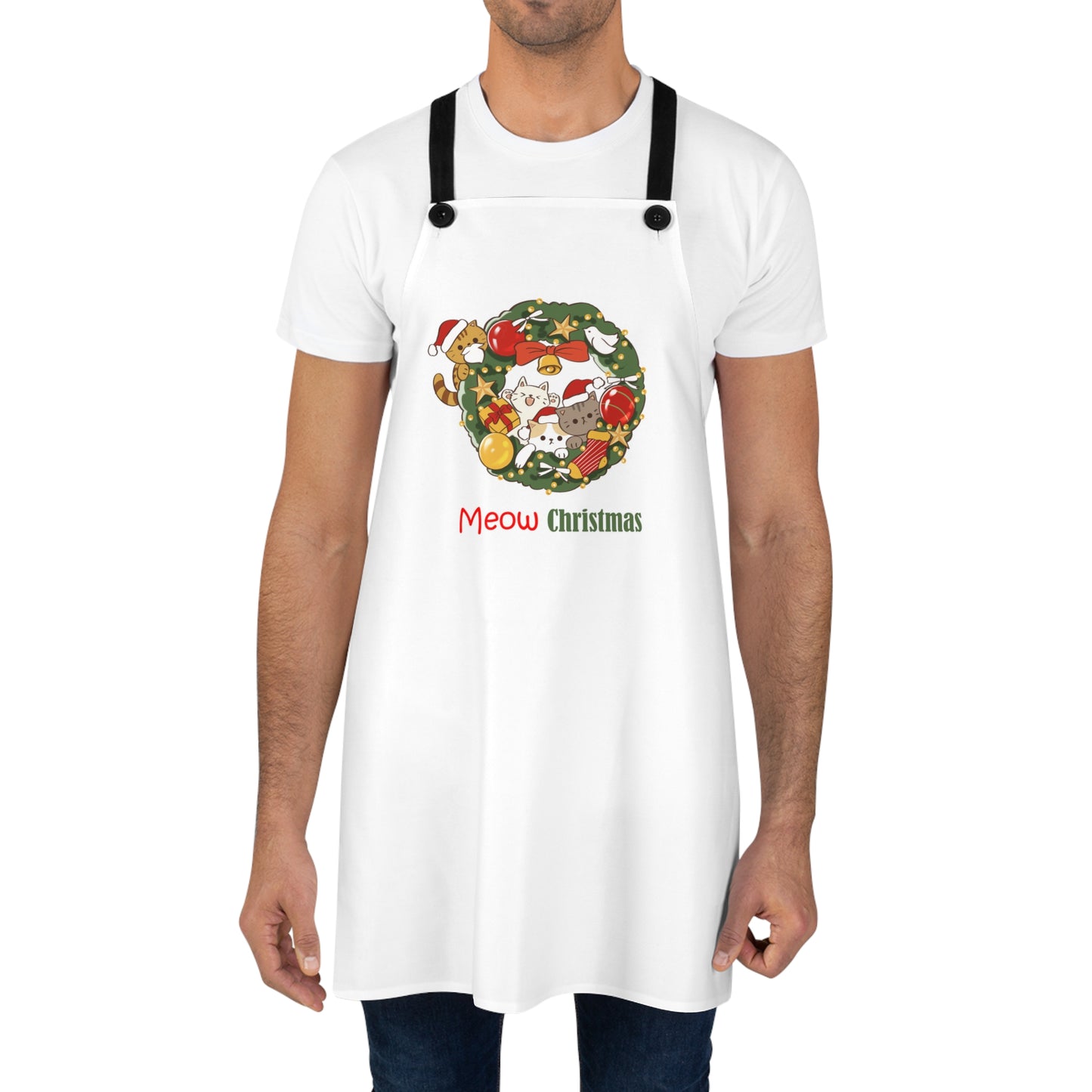 Meow Christmas - Apron (AOP)