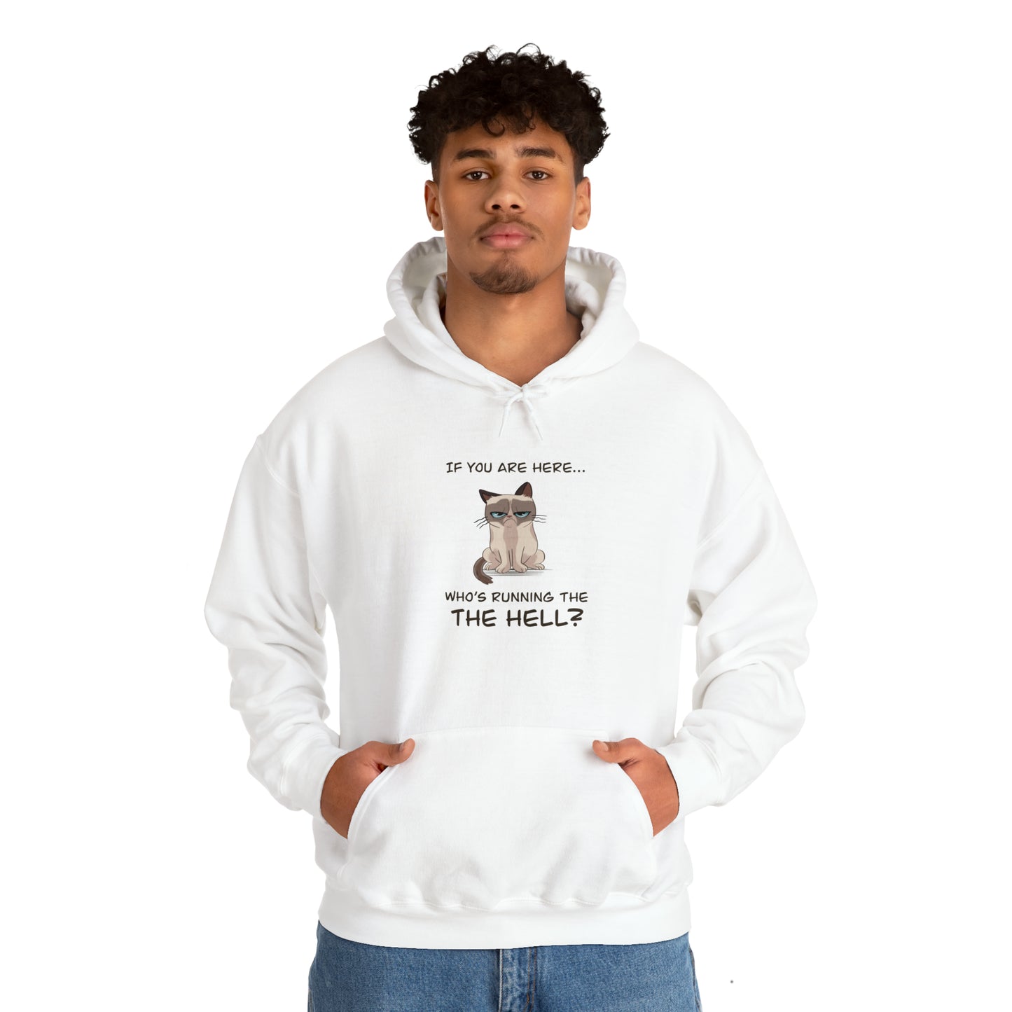 Hell Cat - Unisex Heavy Blend™ Hooded Sweatshirt