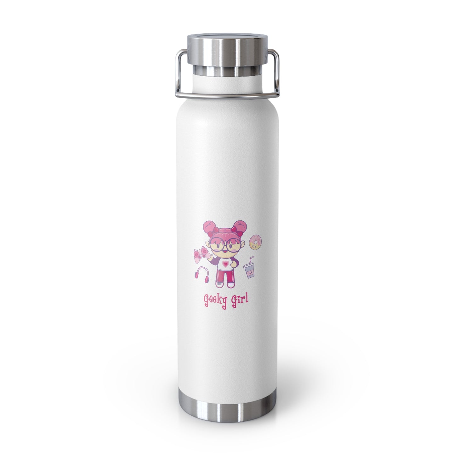 Geek Girl - Copper Vacuum Insulated Bottle, 22oz