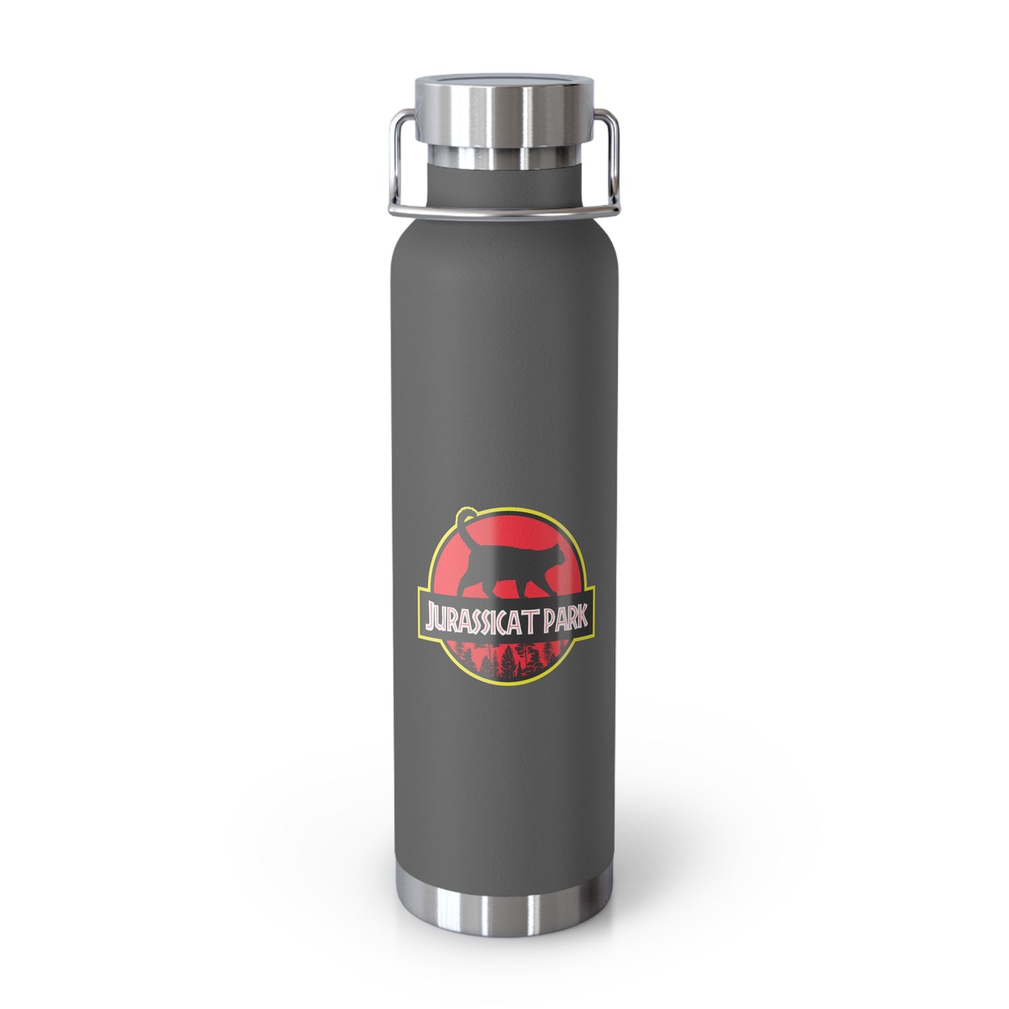 Jurassicat Park - Copper Vacuum Insulated Bottle, 22oz