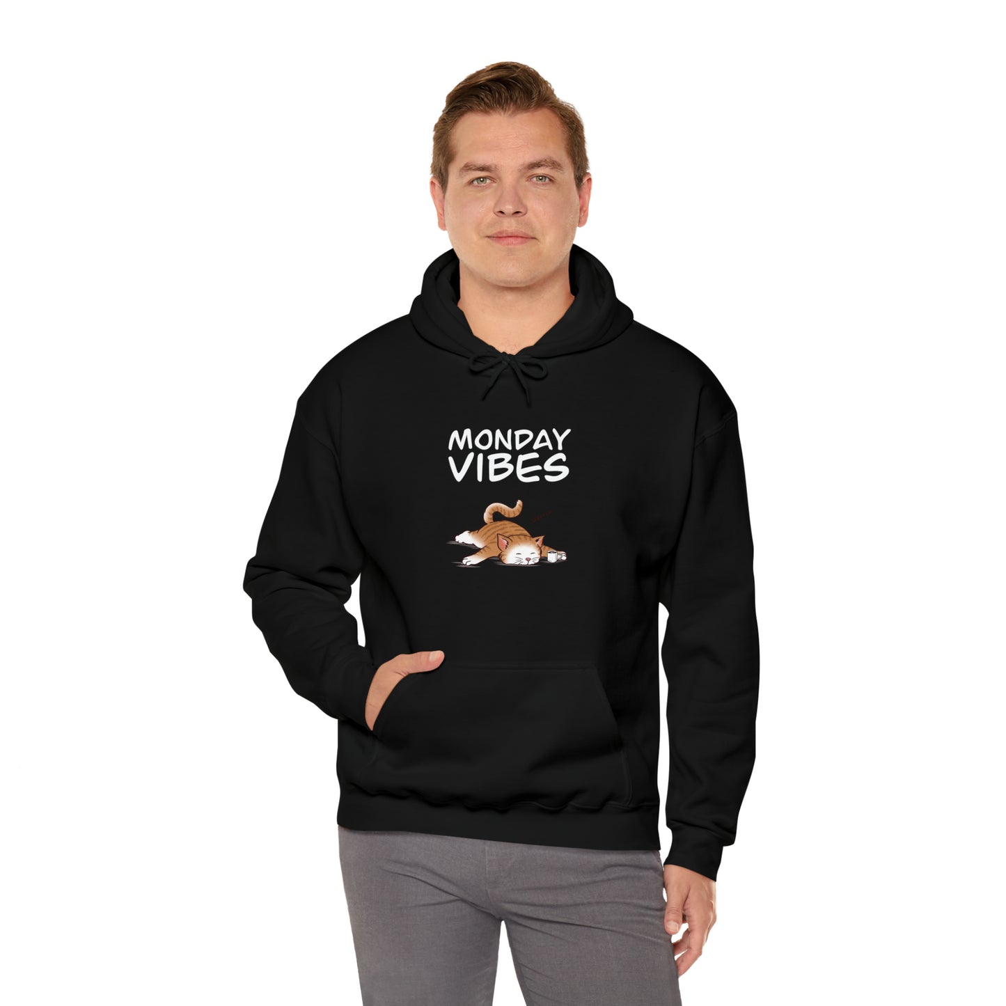 Monday Vibes - Unisex Heavy Blend™ Hooded Sweatshirt