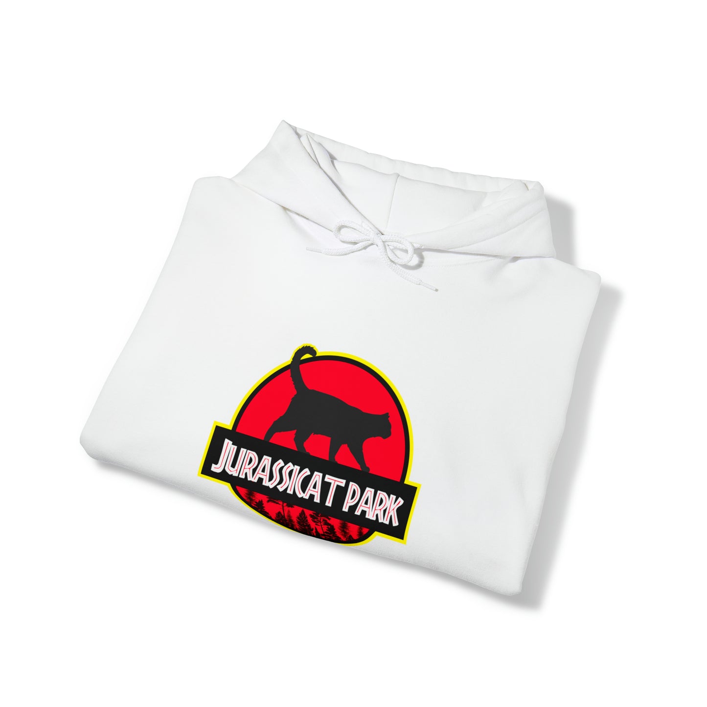 Jurassicat Park - Unisex Heavy Blend™ Hooded Sweatshirt