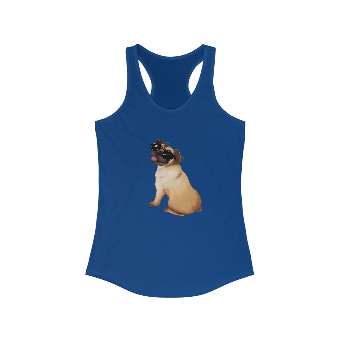 Pug - Women's Ideal Racerback Tank