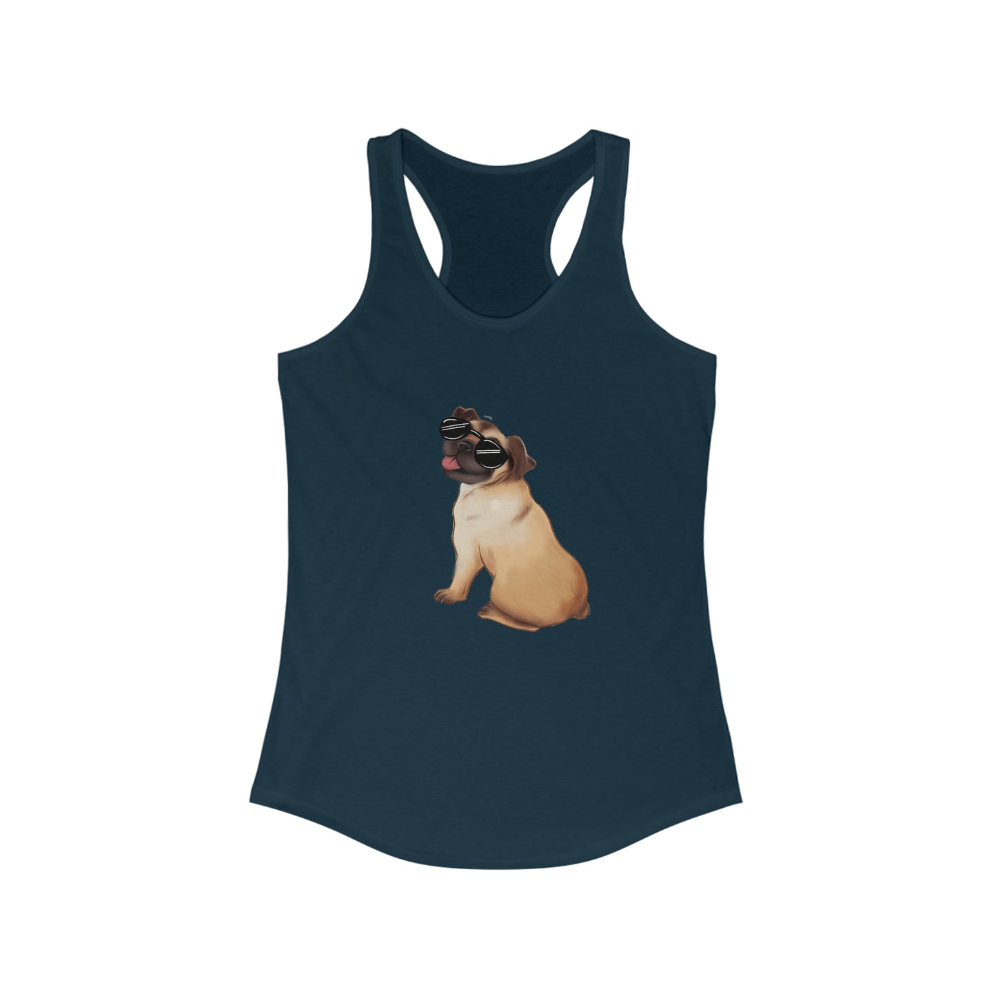 Pug - Women's Ideal Racerback Tank