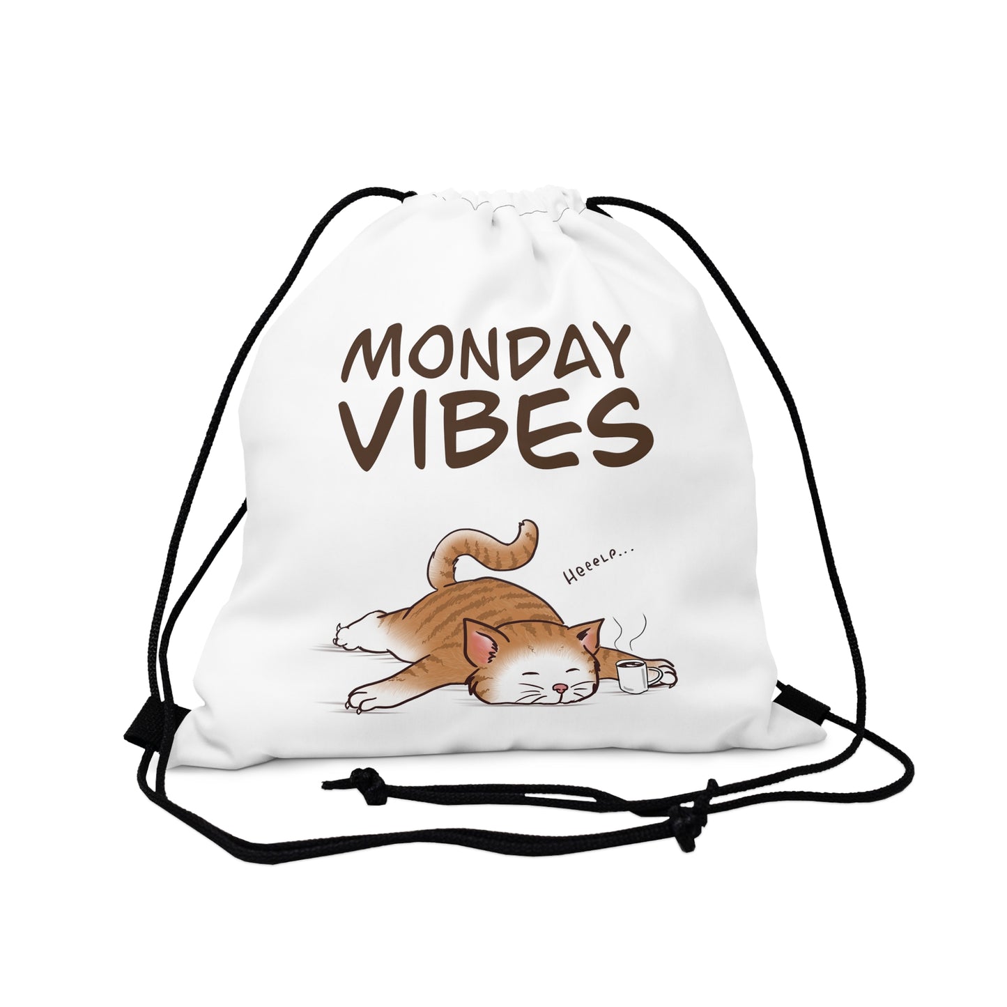 Monday Vibes - Outdoor Drawstring Bag