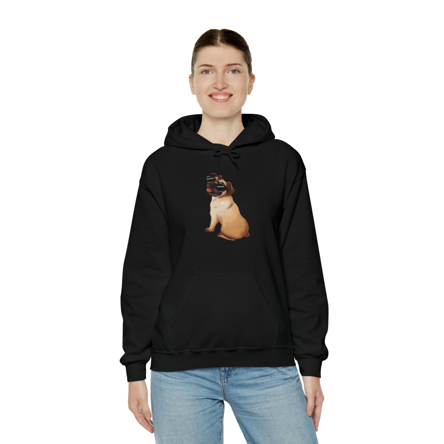 Pug -Unisex Heavy Blend™ Hooded Sweatshirt