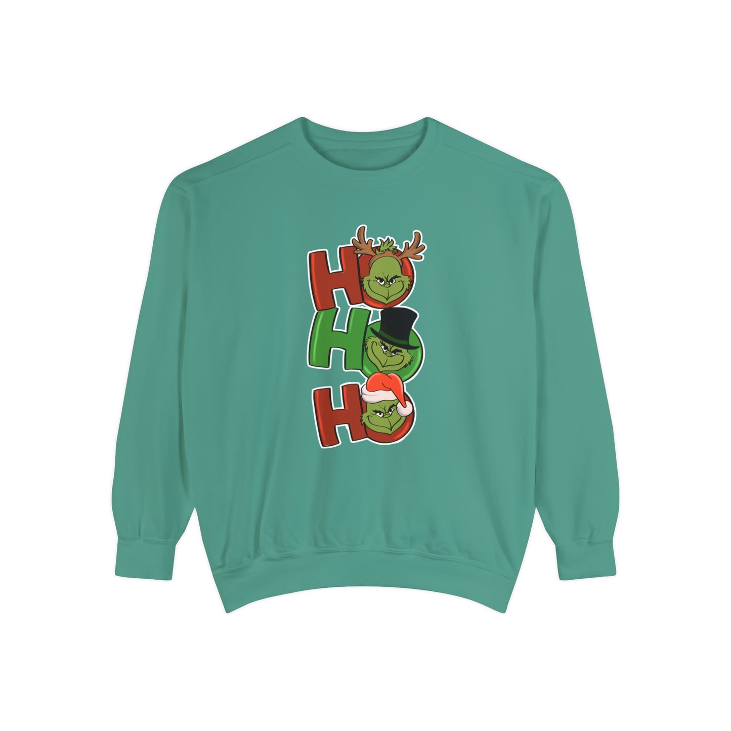 Grinch - Unisex Garment-Dyed Sweatshirt