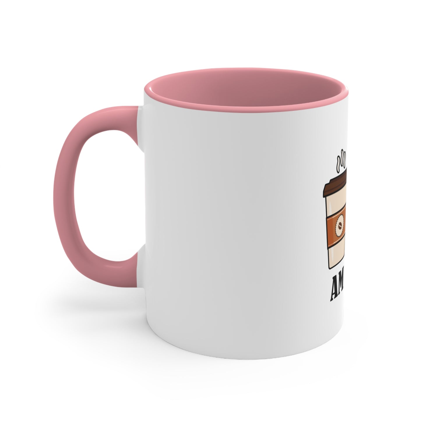 AM/PM - Accent Coffee Mug, 11oz