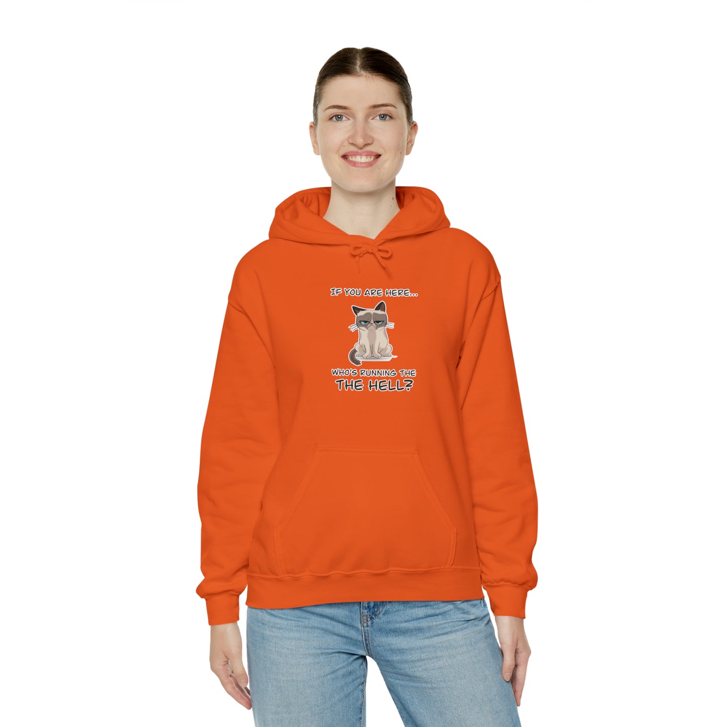 Hell Cat - Unisex Heavy Blend™ Hooded Sweatshirt