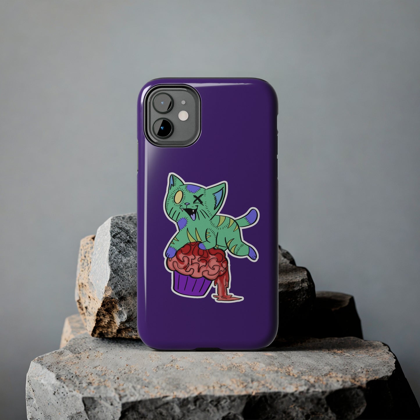 Zombie Cat - Tough Phone Cases