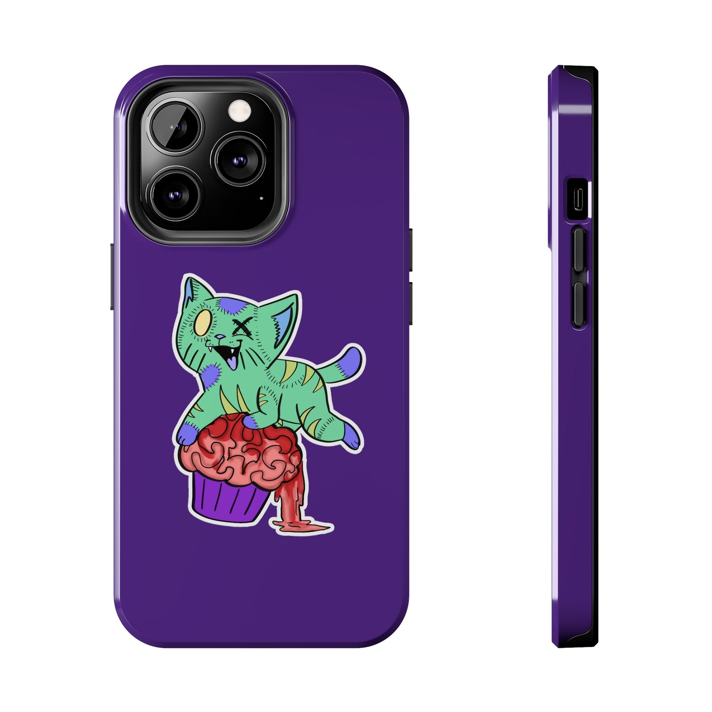 Zombie Cat - Tough Phone Cases