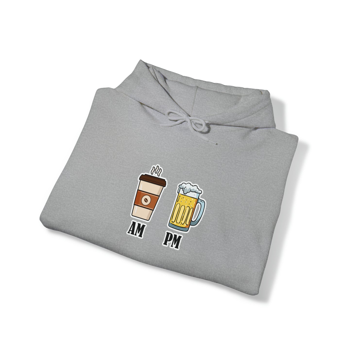 AM/PM - Unisex Heavy Blend™ Hooded Sweatshirt