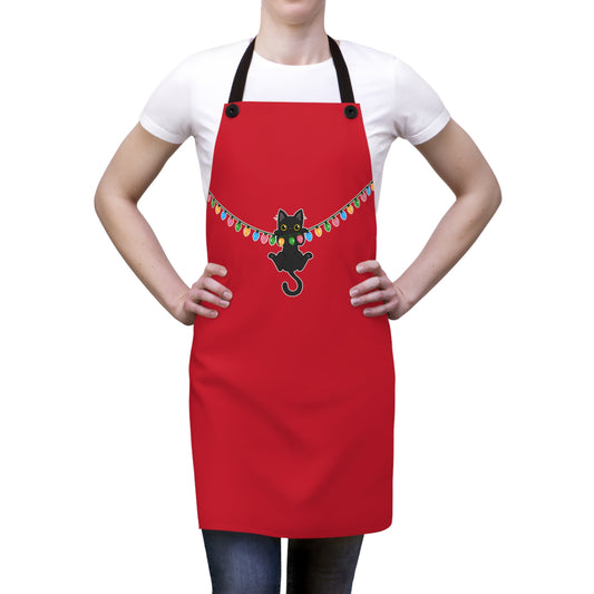 Meow Christmas - Apron (AOP)