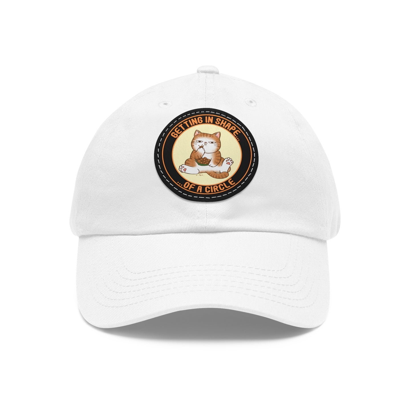 In Shape - Dad Hat with Leather Patch (Round)