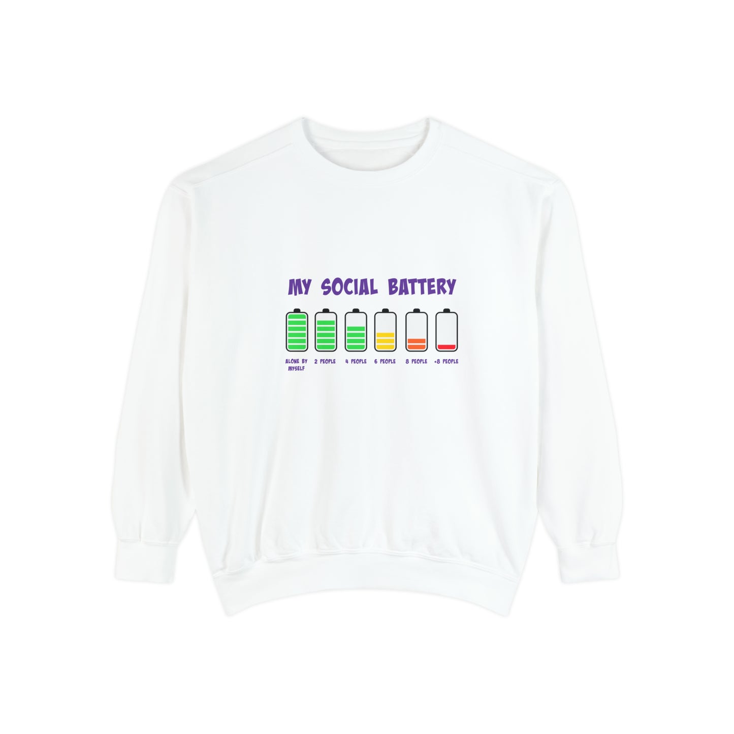 Unisex Garment-Dyed Sweatshirt