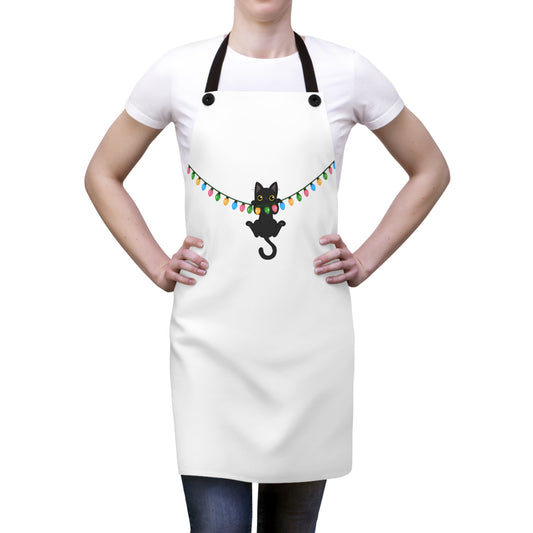 Meow Christmas - Apron (AOP)