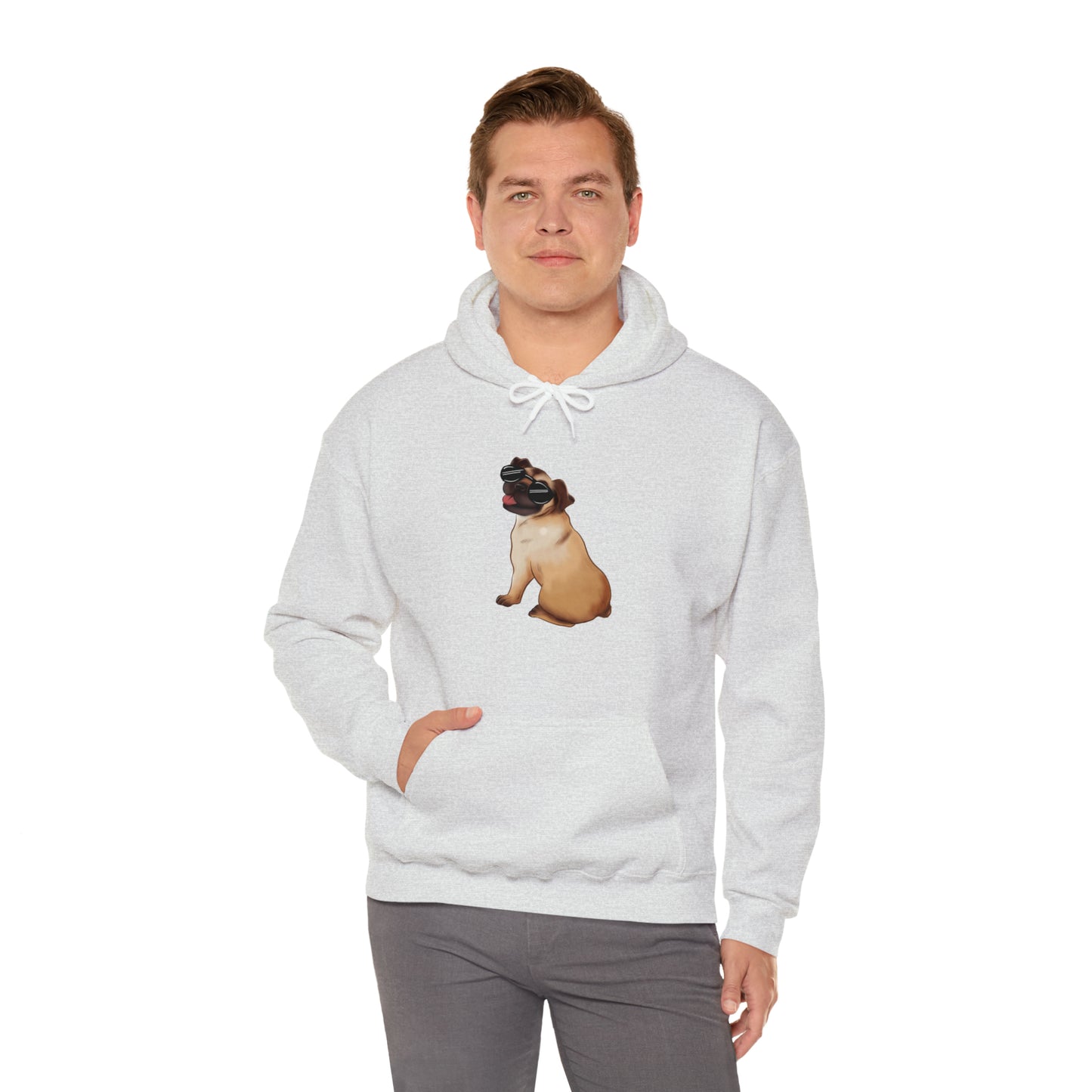 Pug -Unisex Heavy Blend™ Hooded Sweatshirt