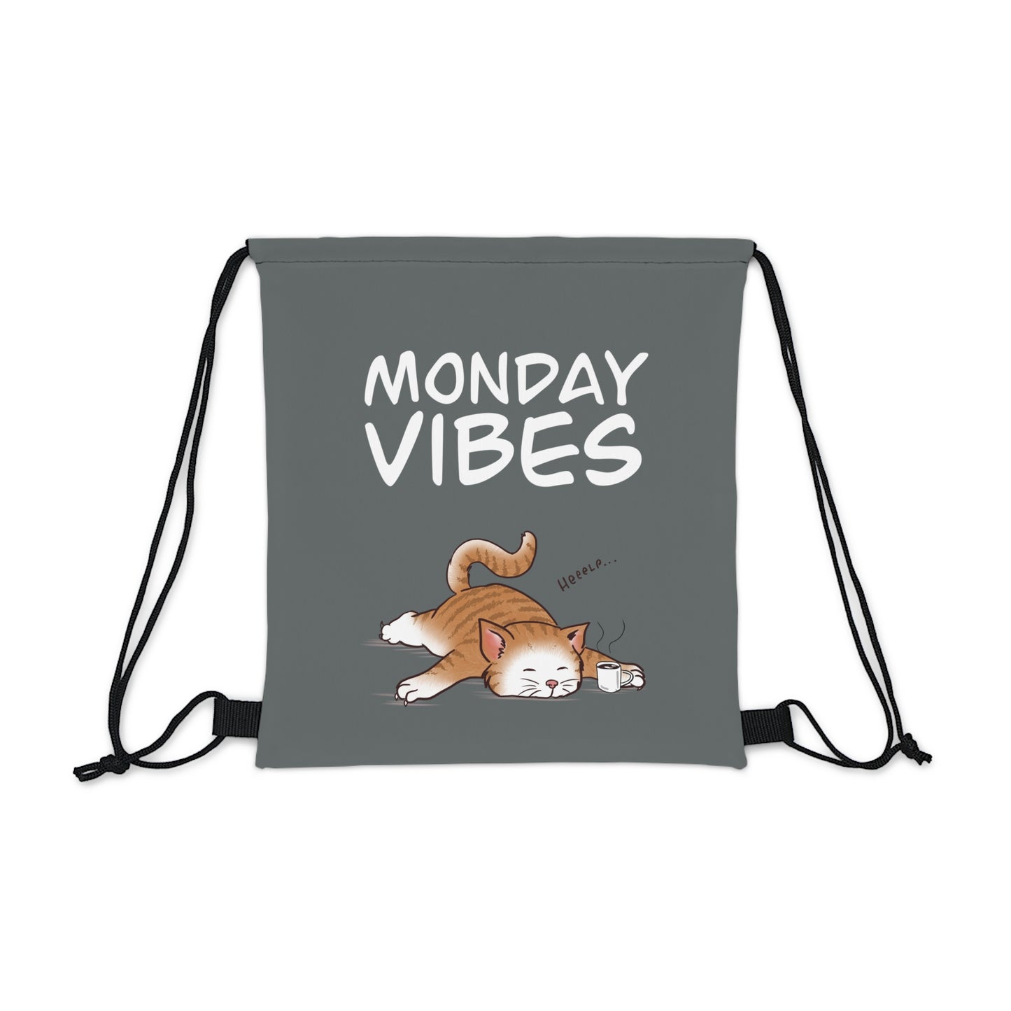 Monday Vibes - Outdoor Drawstring Bag