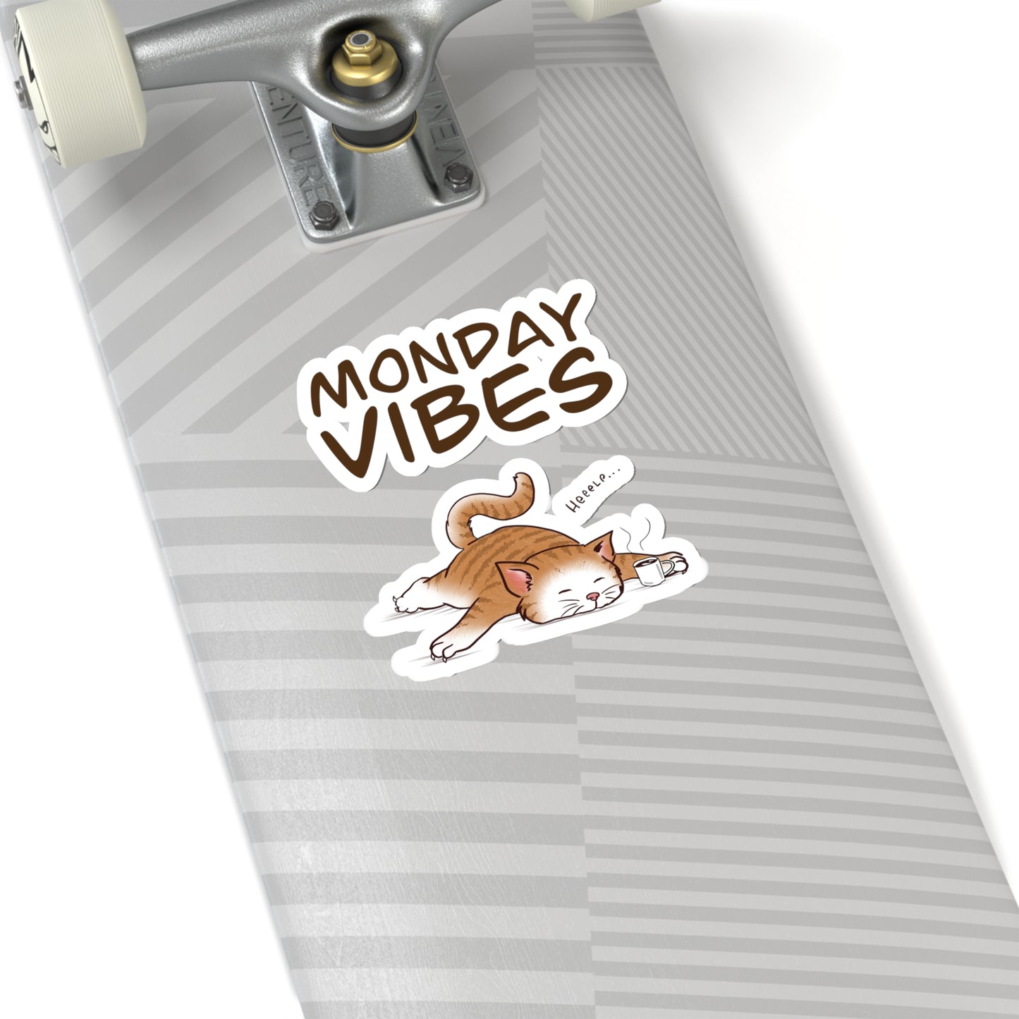 Monday Vibes - Kiss-Cut Stickers