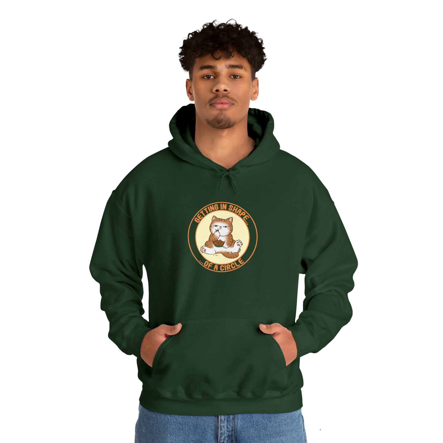 Getting in Shape - Unisex Heavy Blend™ Hooded Sweatshirt