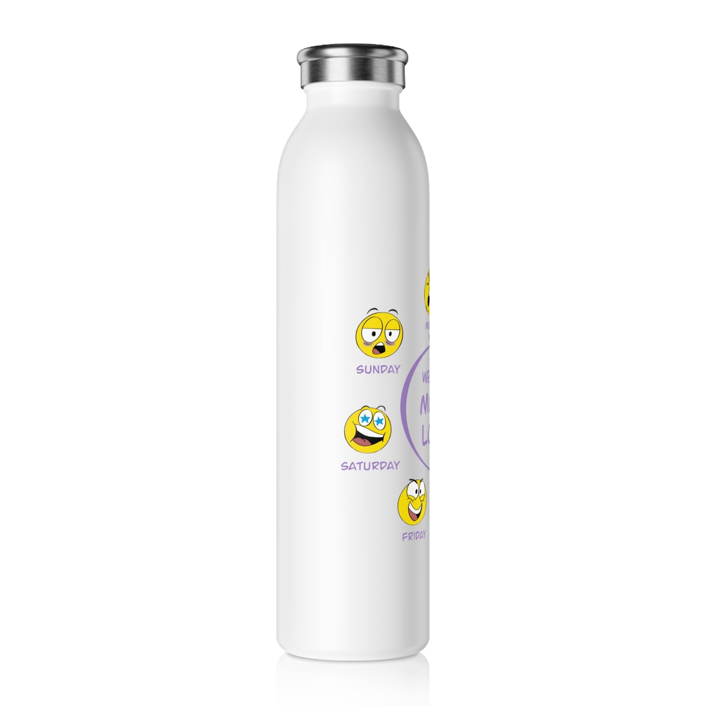 Mood Loop - Slim Water Bottle