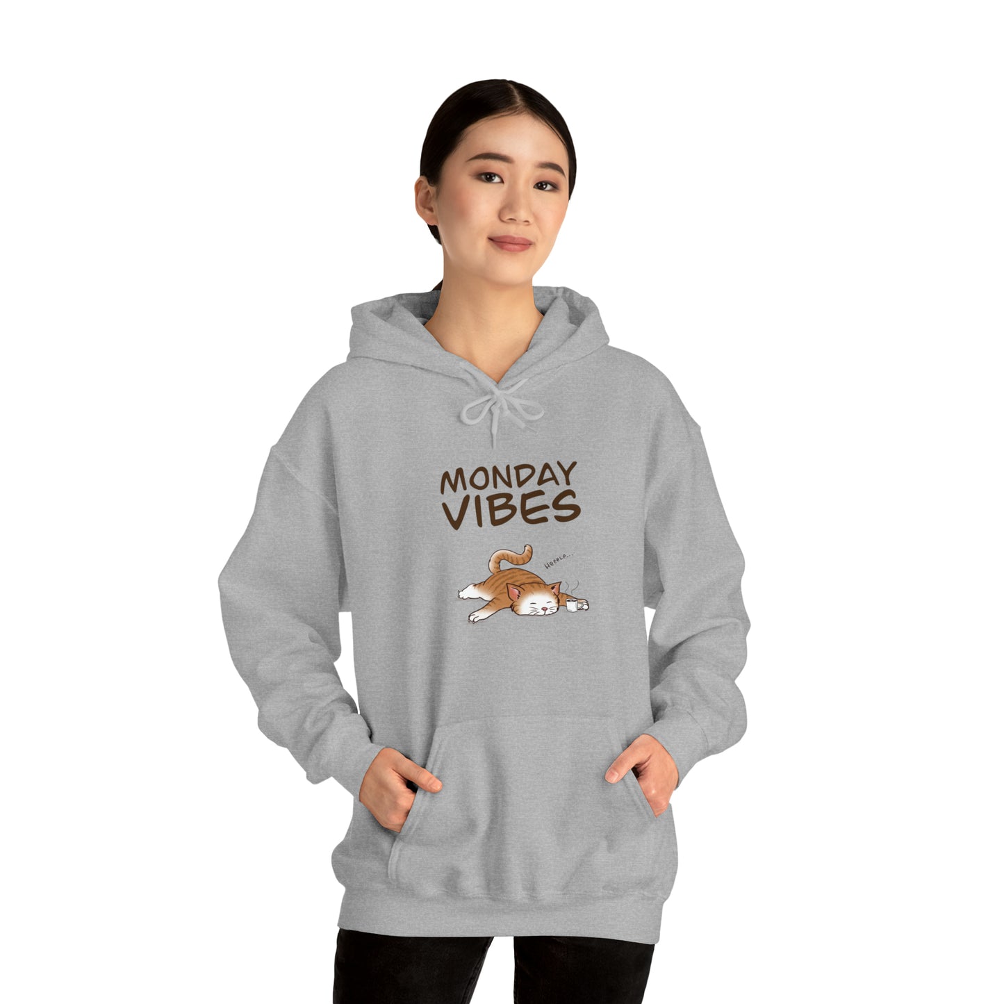 Monday Vibes - Unisex Heavy Blend™ Hooded Sweatshirt