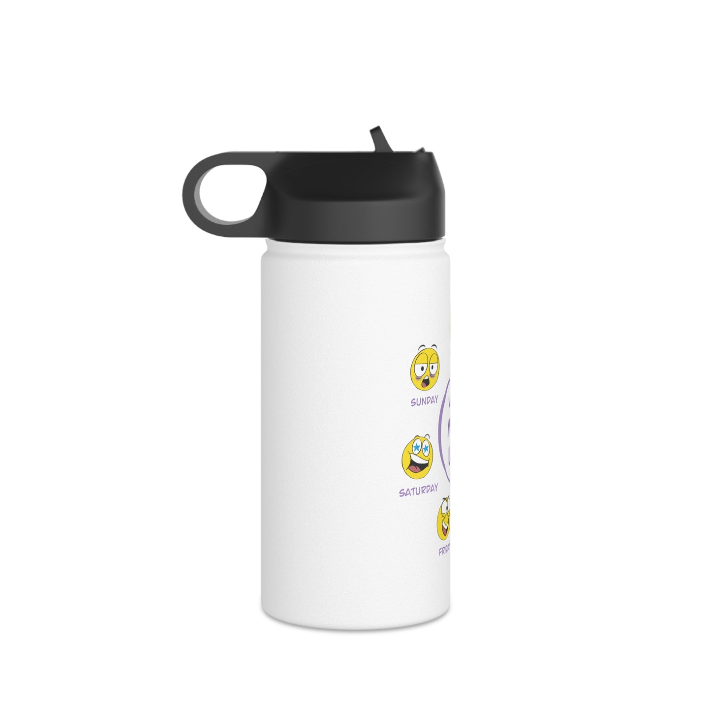 Mood Loop - Stainless Steel Water Bottle, Standard Lid