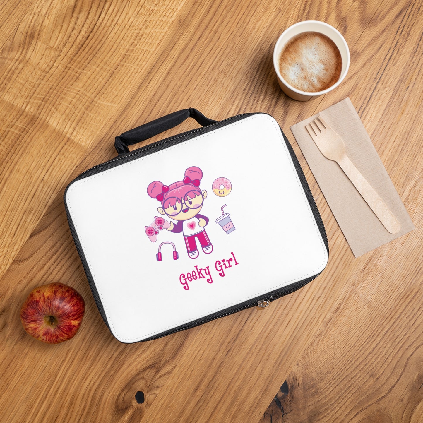 Geek Girl -Lunch Bag