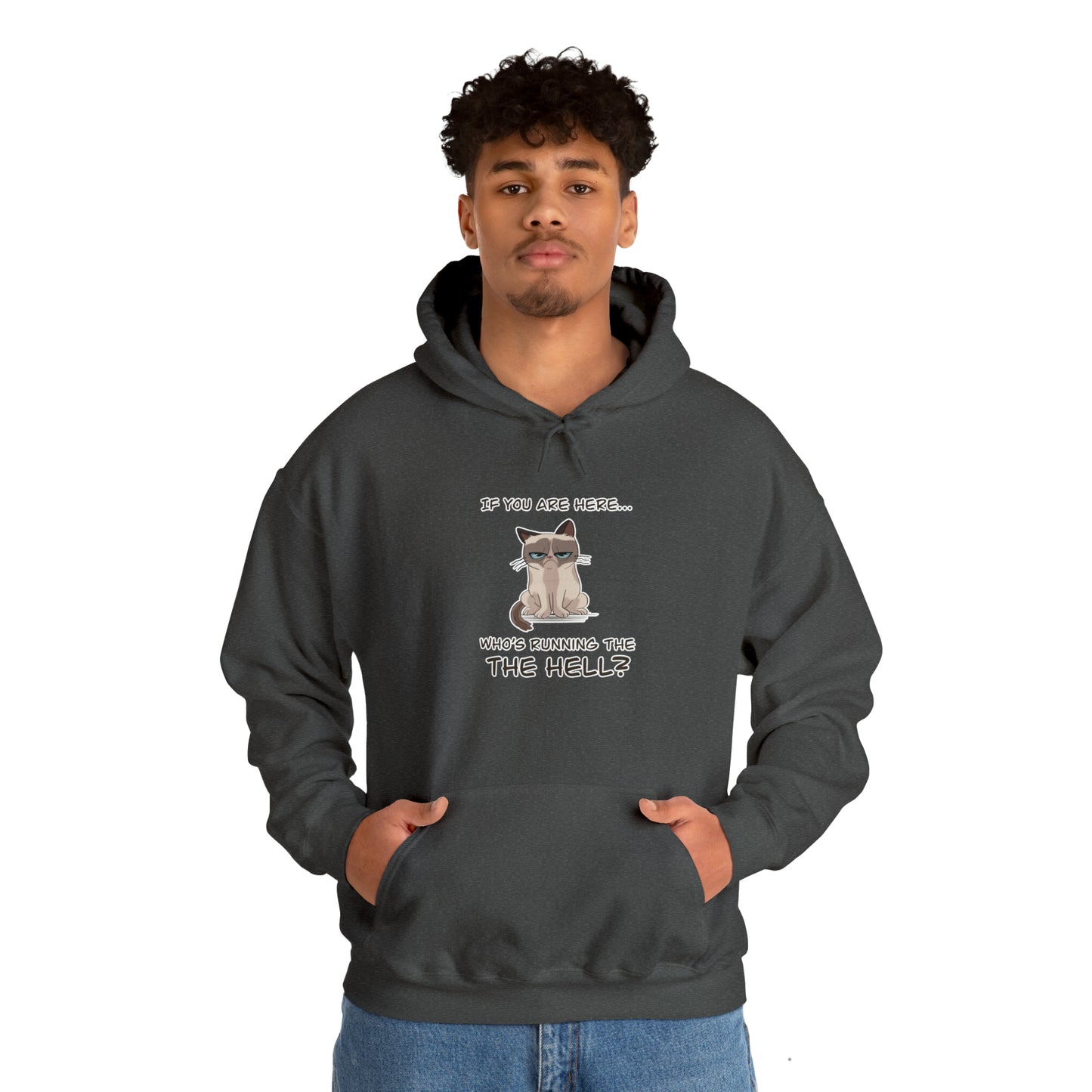 Hell Cat - Unisex Heavy Blend™ Hooded Sweatshirt