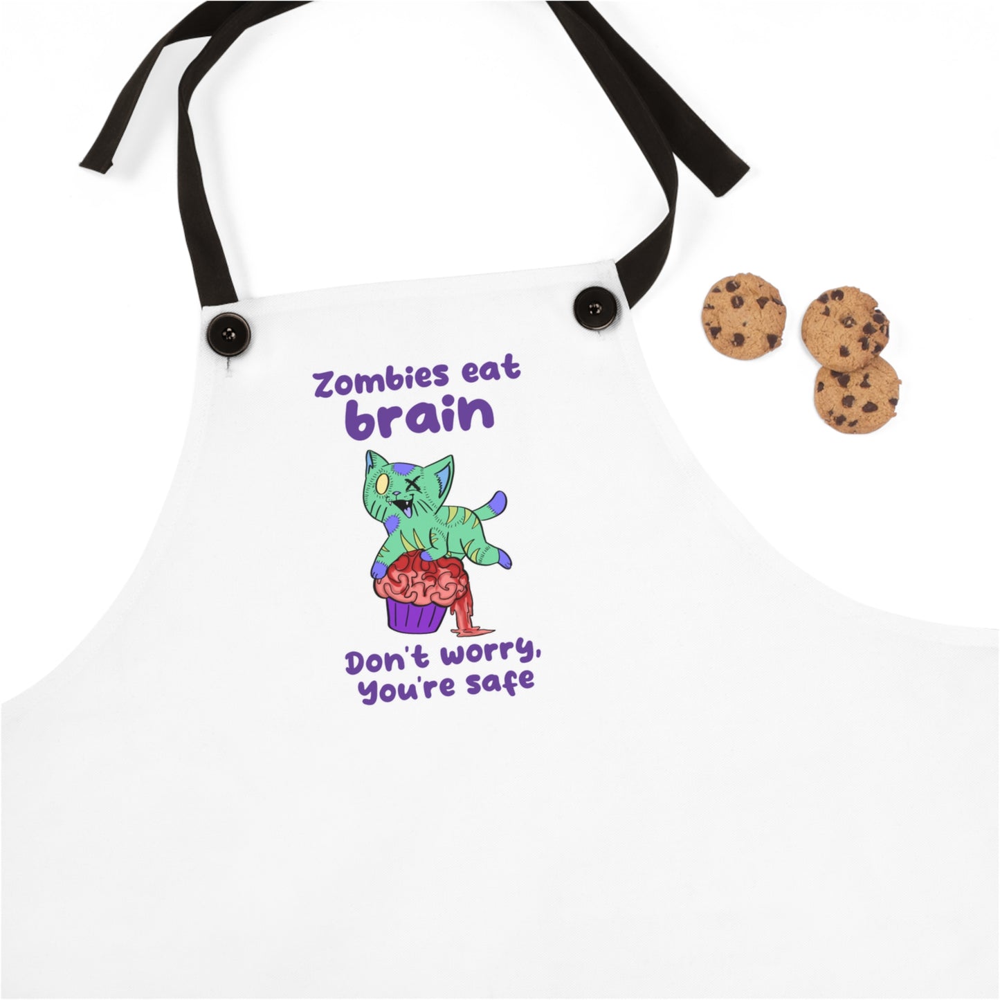 Zombie Cat - Apron (AOP)